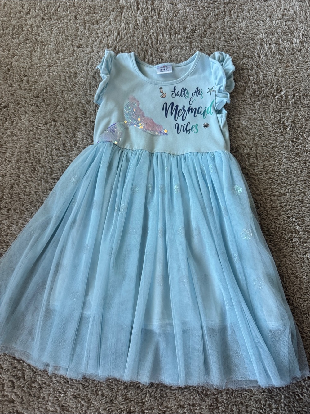 Mermaid vibes dress